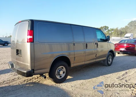 2020 Chevrolet Express Cargo Rwd 2500 Regular Wheelbase Wt from USA, damaged, VIN 1GCWGAFP7L1255713